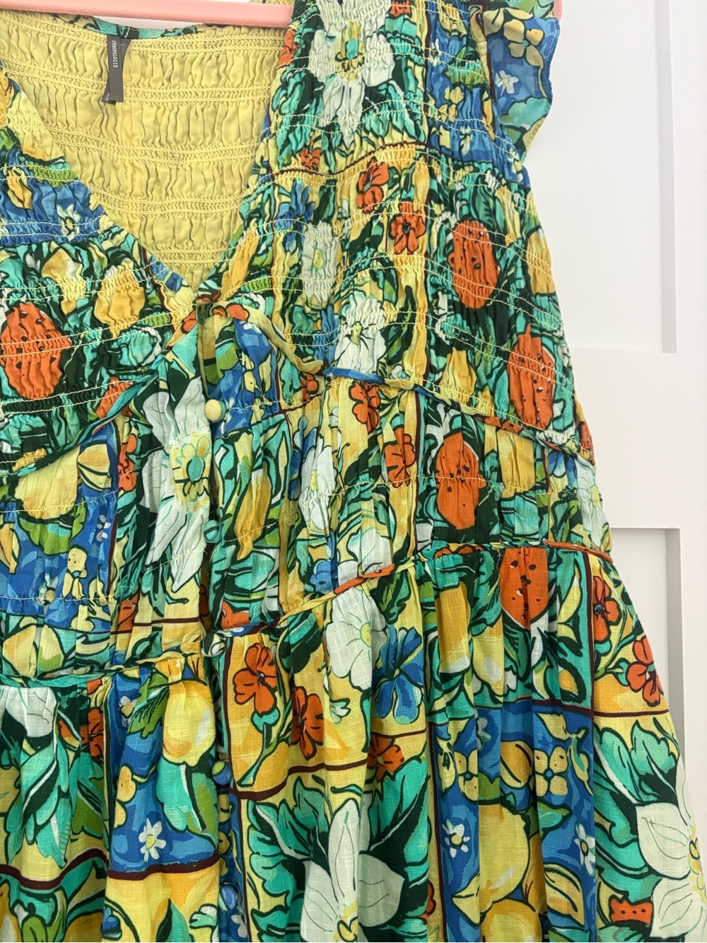 Anthropologie Peregrine Flutter Sleeve Maxi Dress - Picture 7 of 11